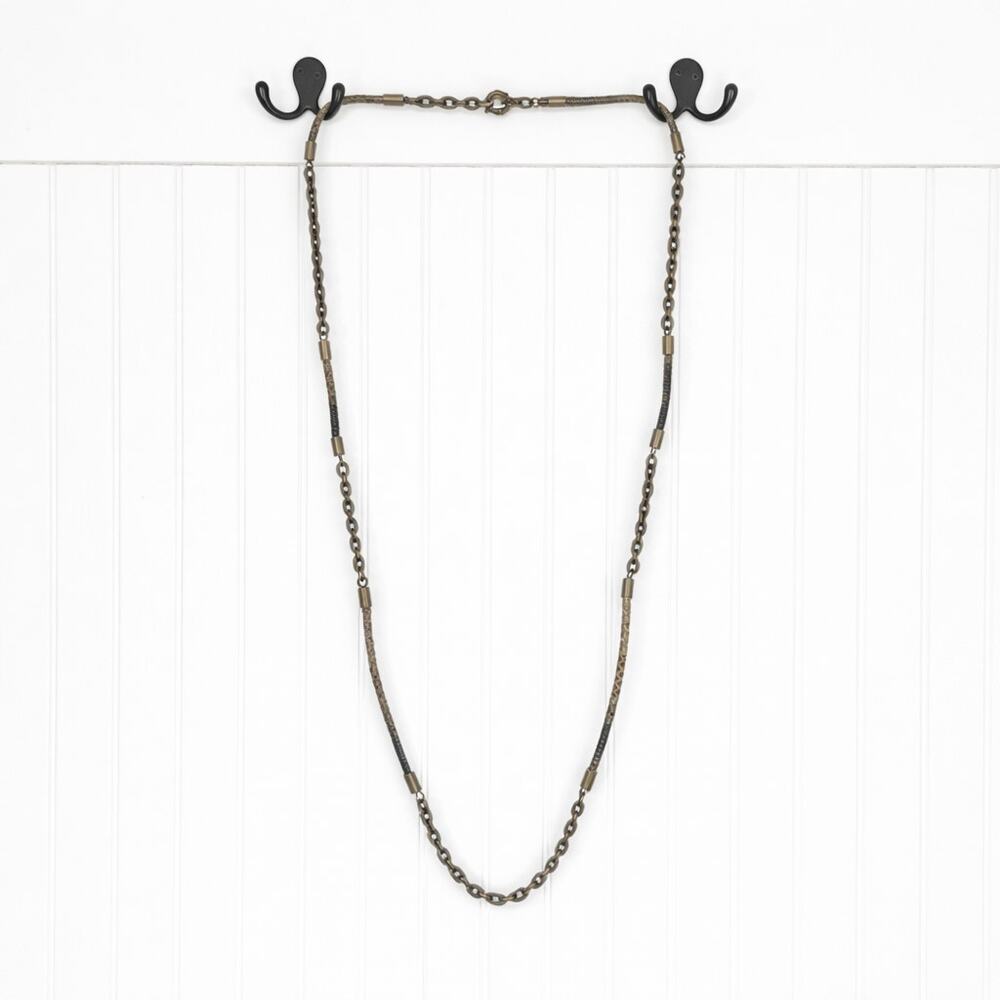Burberry Snake Embossed Chain Long Necklace - Picture 1 of 7